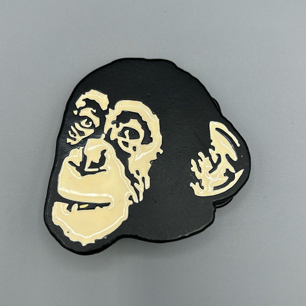 Chimpanzee Belt Buckle